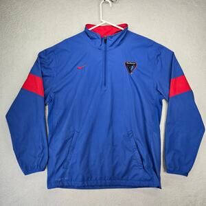 Nike Jacket Mens Small Blue DePaul Blue Demons Storm Fit Windbreaker Pockets
